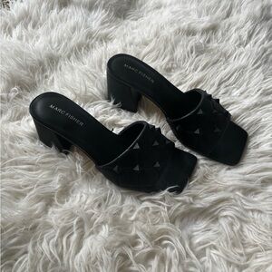 Marc Fisher Women's Gasella Heeled Sandal Studded